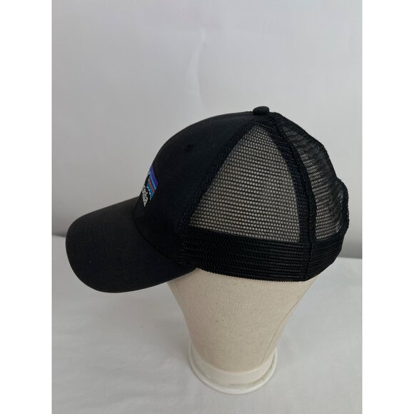 Patagonia Black Mesh Trucker Hat with Adjustable Snapback - Picture 4 of 5